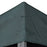 3(m) 2 Tier Gazebo Top Cover Replacement Canopy Roof Charcoal Grey