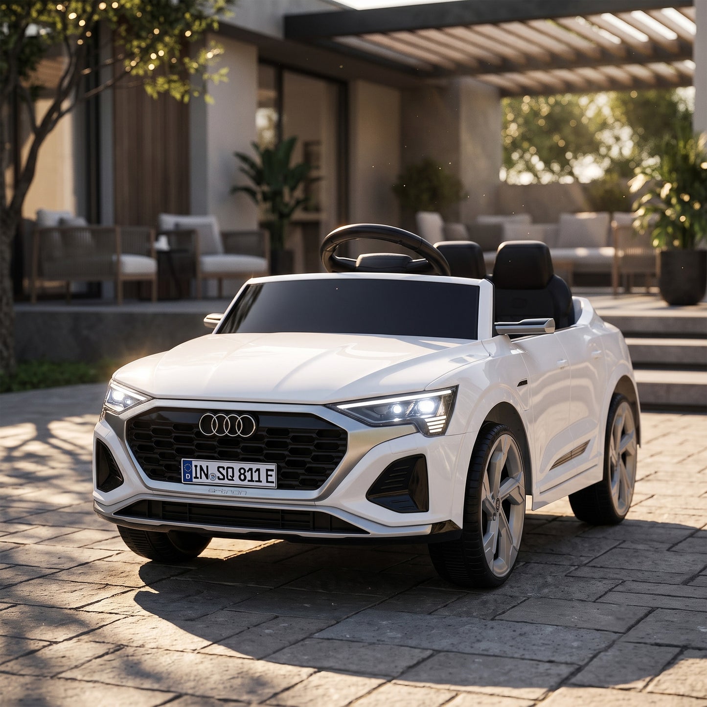 Audi Q8 etron Sportback Licensed 12V Kids Electric Car with Remote