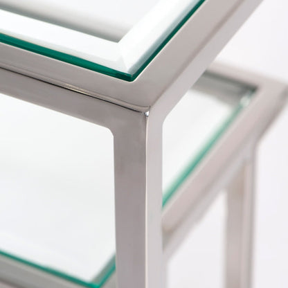 Anta Silver Side Table
