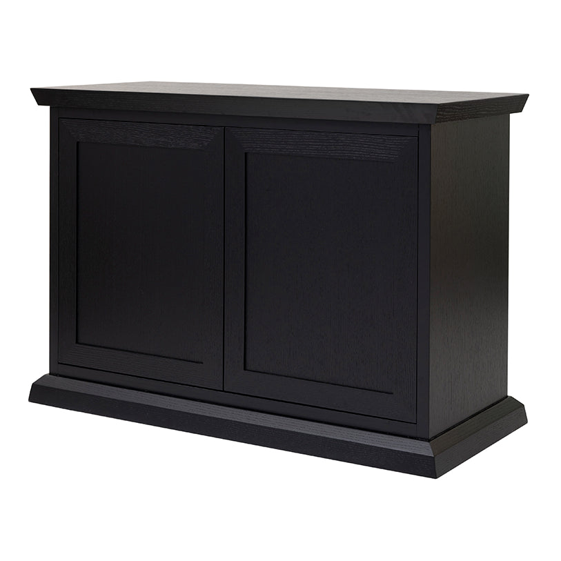 Sia Black Media Sideboard