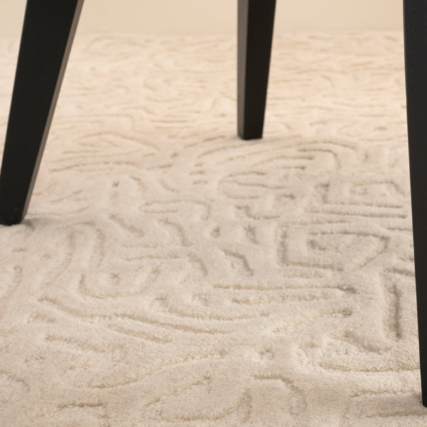 Madison Dining Chair - Light Taupe - Black frame