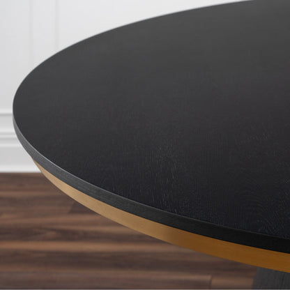 Brewster 6-8 Seat Black Dining Table