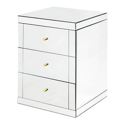 Lucia Mirrored Bedside Table
