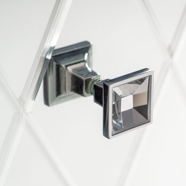 Knightsbridge Mirrored Bedside Table