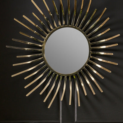 Zia Brass Wall Mirror