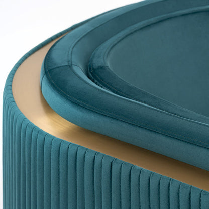 Ozman Lounge Chair - Peacock