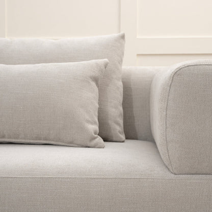 Beck Left Hand Corner Sofa – Parchment