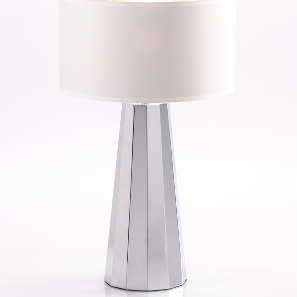 Docena Table Light White / Silver