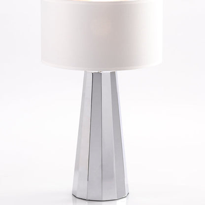 Docena Table Light White / Silver