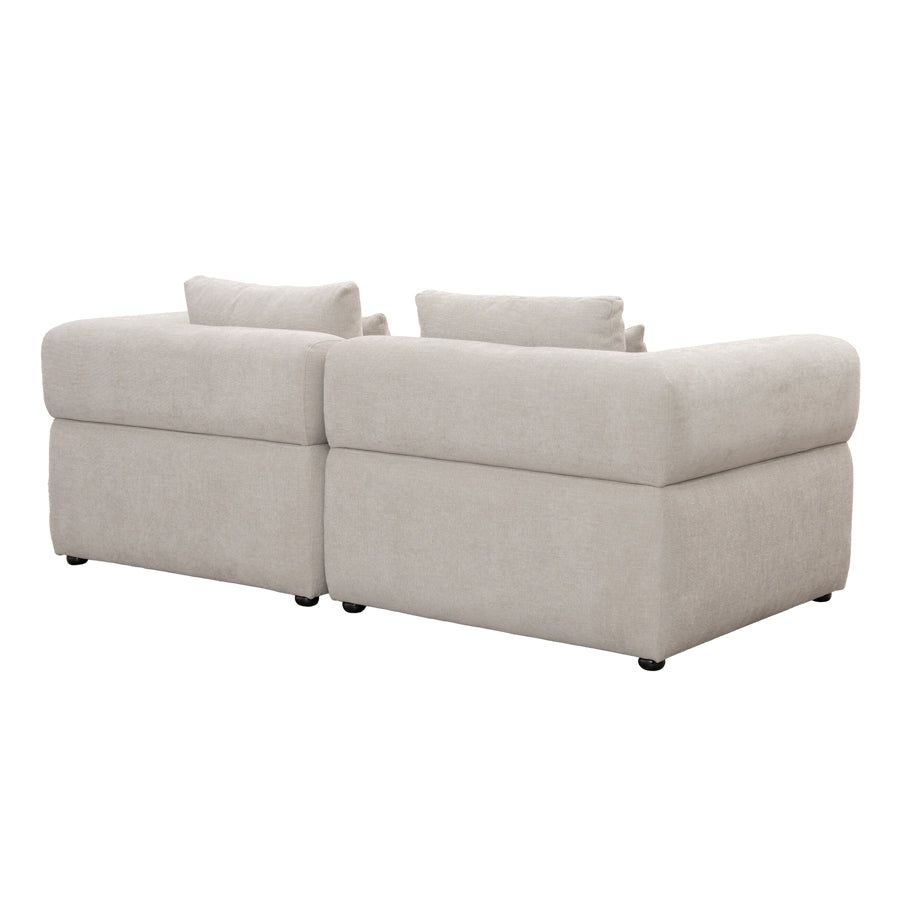 Beck Two Seat Sofa – Parchment