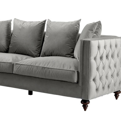 Ascot Three Seat Sofa – Dove Grey