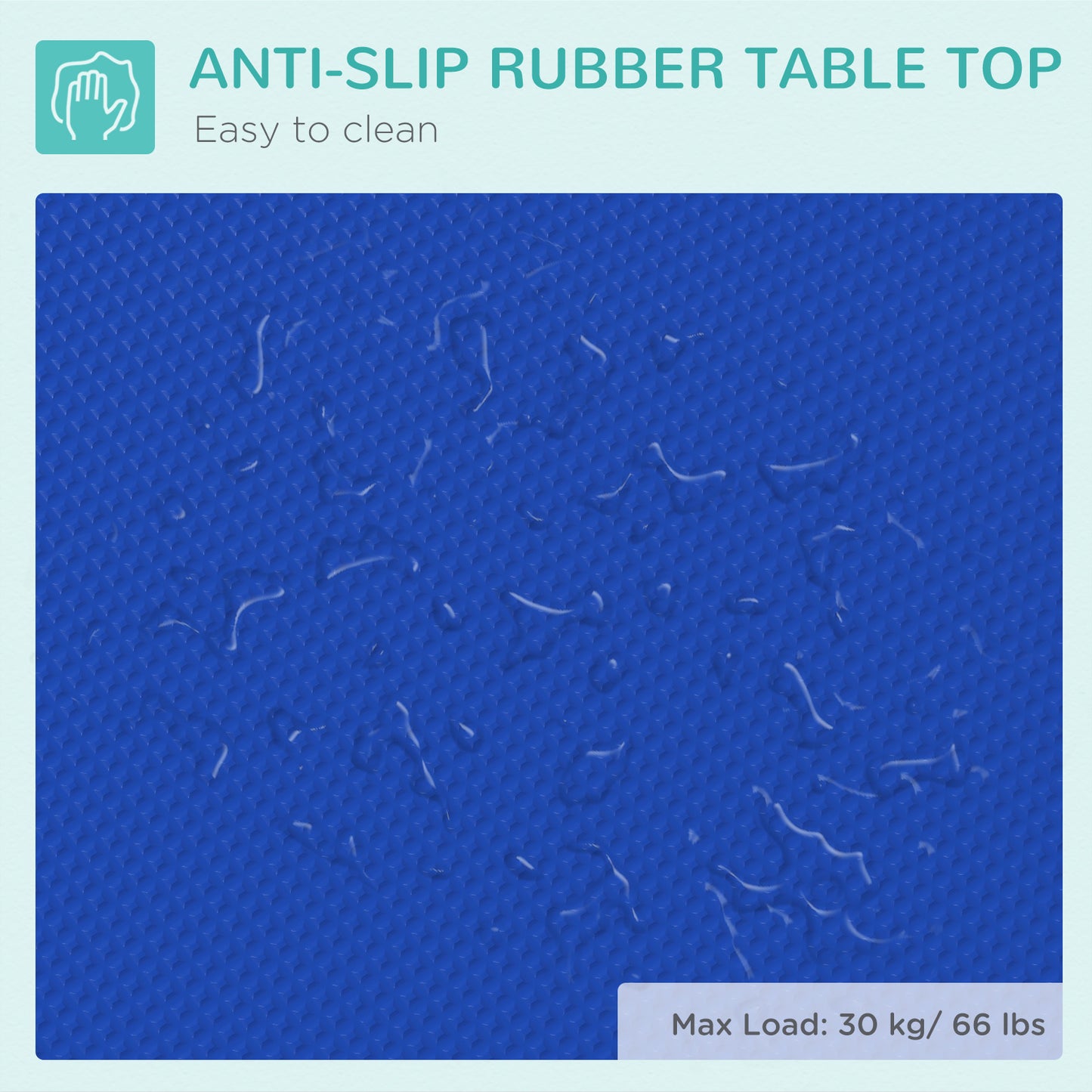 PawHut Foldable Dog Grooming Table Adjustable Arm 81x49x80 cm