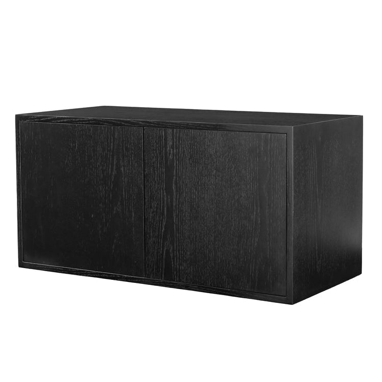 Inga Black Oak Floating Sideboard