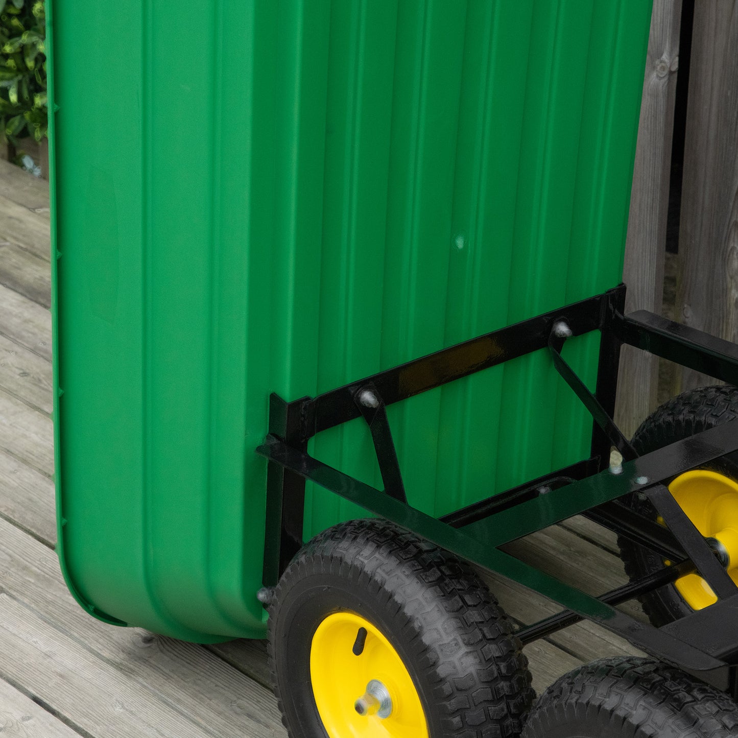 125 Litre Large Garden Cart - The Heavy-Duty Dump Cart
