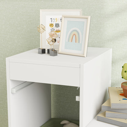 Kids Toy Storage Unit with Removable Bins, for 3-8 Years, Green