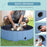 Φ100x30H cm Pet Swimming Pool-Blue