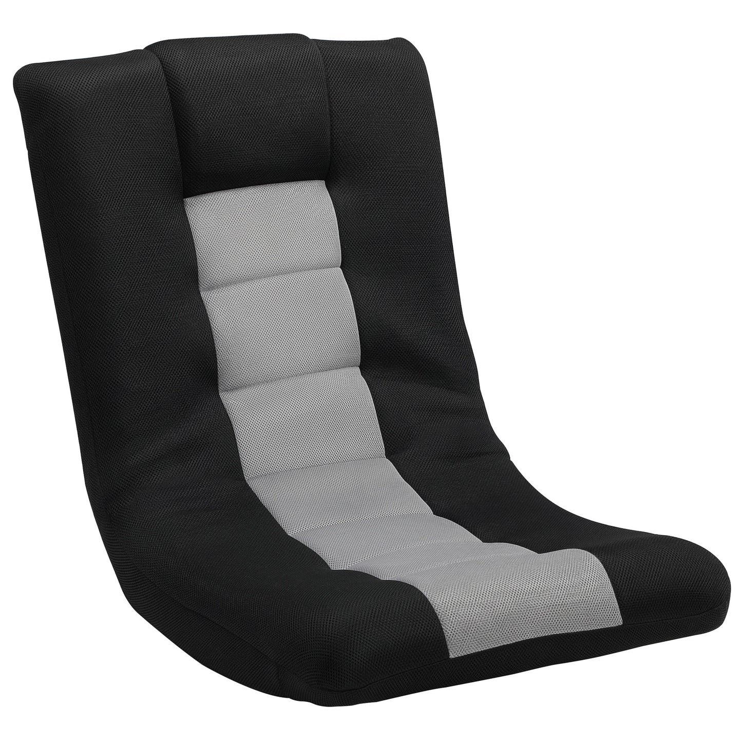 Folding Floor Chair, Floor Sofa with Adjustable Backrest, Wide Seat