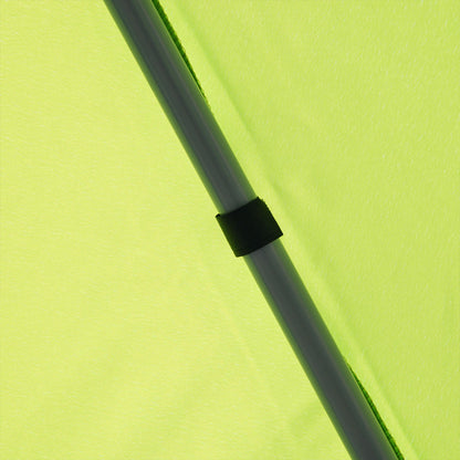 3m x3m Garden Metal Gazebo-Lemon Green