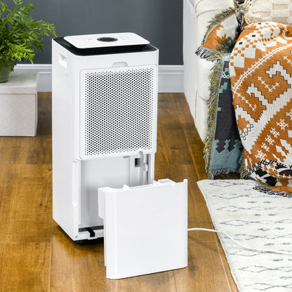 16L/Day Protable Quiet Air Dehumidifier with Purifier, Timer, 5 Modes