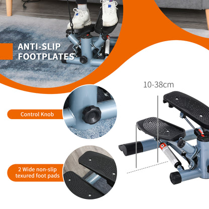 Mini Stepper Step Machine w/ Cushion Mat for Leg Arm Full Body Training