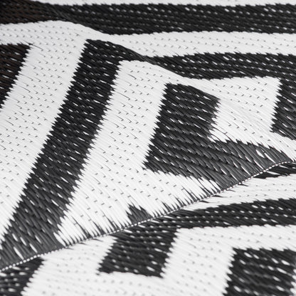 152x243cm Reversible Outdoor Rug Portable Plastic Straw RV Camping Mat