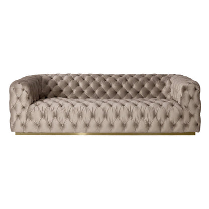 Frankfurt Three Seat Sofa – Taupe
