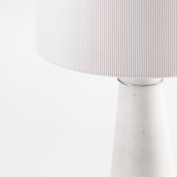 Valencia Table Light White/Silver