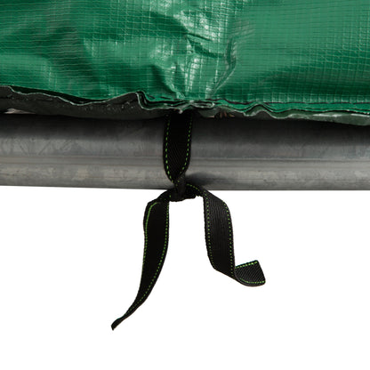 8FT Replacement Trampoline Pad, Thick Foam Safety Cover, Green