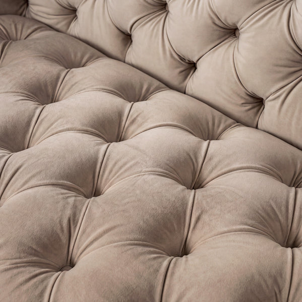 Frankfurt Three Seat Sofa – Taupe
