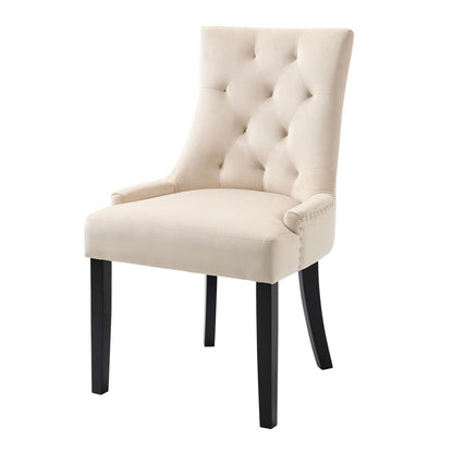 Torino Dining Chair with Back Ring - Chalk