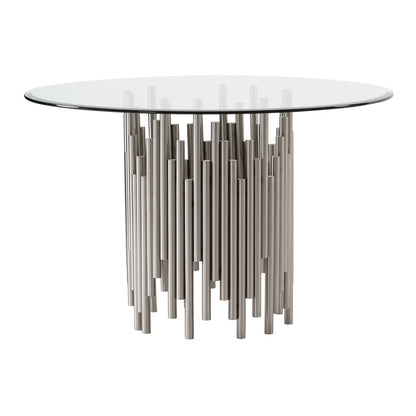 Rubell Silver Dining Table