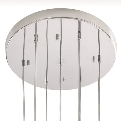 Moray Seven Light Pendant Chrome