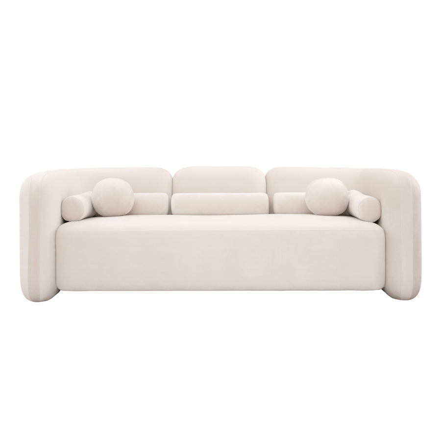 Munich Three Seat Sofa – Chalk