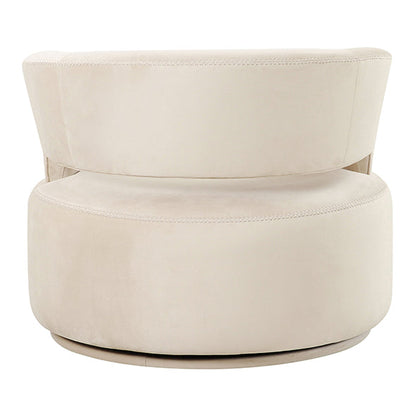 Carlton Swivel Armchair – Chalk