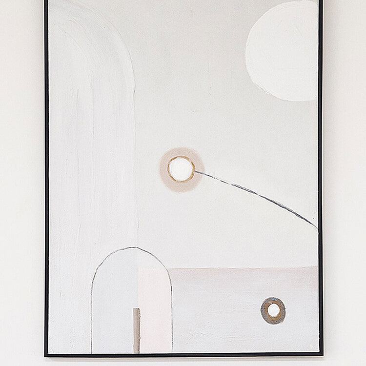 Muted Duet Two - Hand-Painted Wall Art