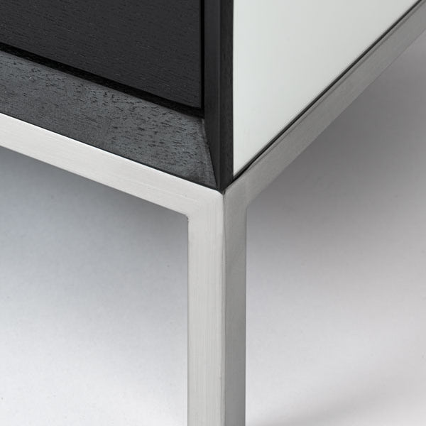 Trio Black Chest of Drawers