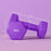 Set of 2 Hexagonal Dumbbells Weights Pair, 2 x 4kg, Purple