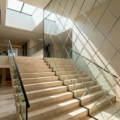 Mirrored Diamond Wall Tiles Pack