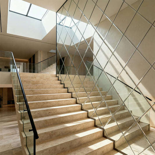 Mirrored Diamond Wall Tiles Pack