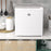 35L Tabletop Freezer with Adjustable Temperature Wire Shelf White