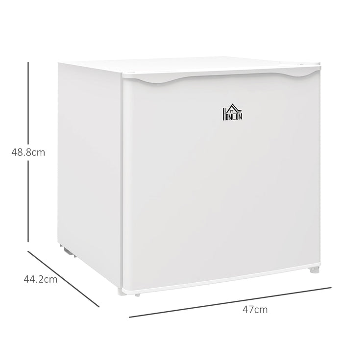 35L Tabletop Freezer with Adjustable Temperature Wire Shelf White