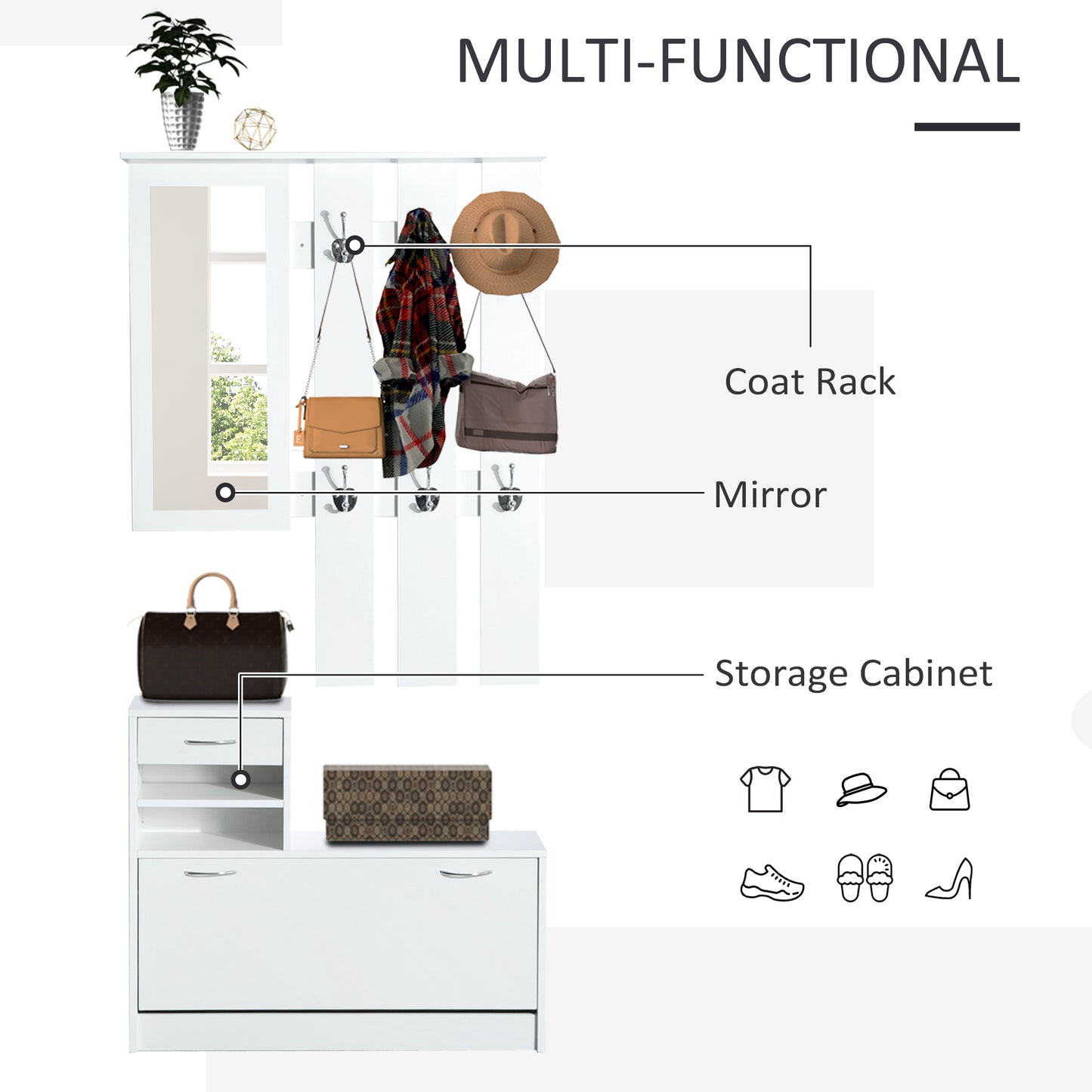 Entryway Storage Set