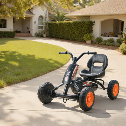 Pedal Go Kart, Go Kart for Kids Ages 2-5 Years, Black
