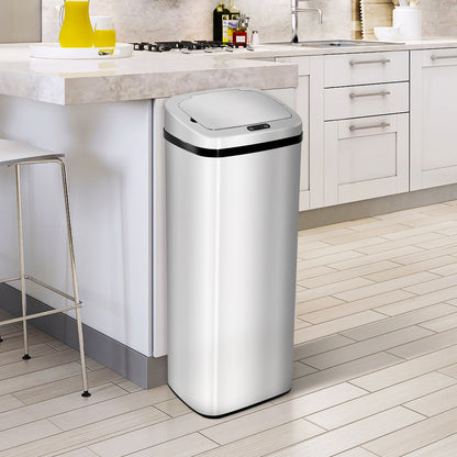 50L Infrared Touchless Automatic Motion Sensor Dustbin