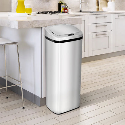 50L Infrared Touchless Automatic Motion Sensor Dustbin