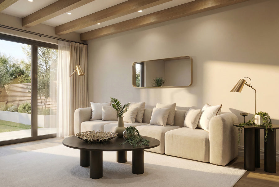 Dune Four Seat Sofa – Parchment