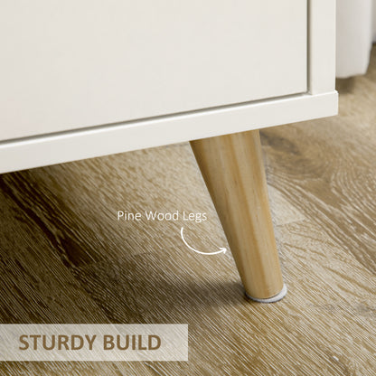 Free Standing Sideboard Storage Cabinet, Accent Cupboard with Drawer