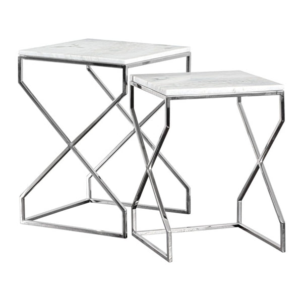 Alhambra Silver Nesting tables
