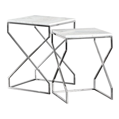 Alhambra Silver Nesting tables