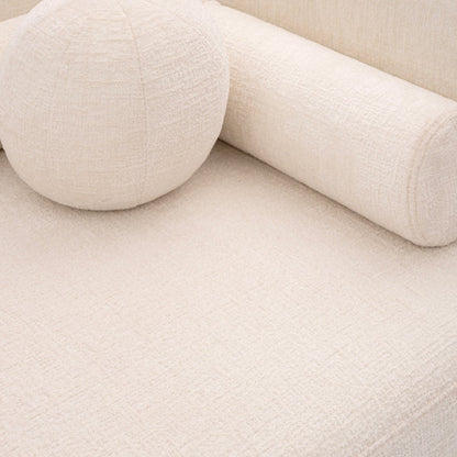 Munich Three Seat Sofa – Ivory Chenille